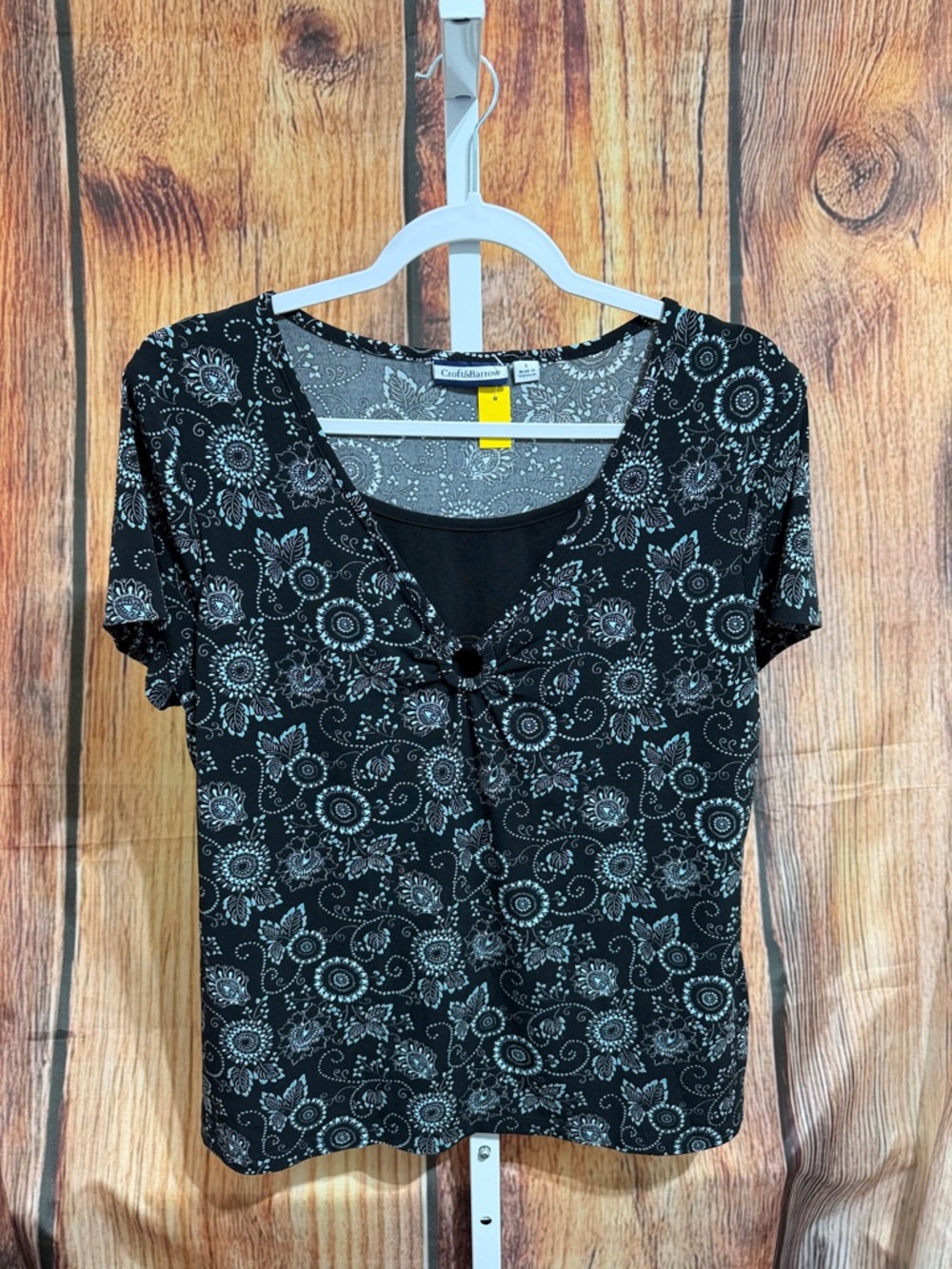 Croft & Barrow Floral Blouse Size L